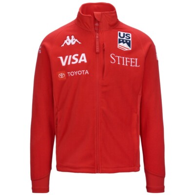 US SKI TEAM Polar FLEECE für MAN in POLAR PILING Mod. 6CENTO 687 US Gr. S