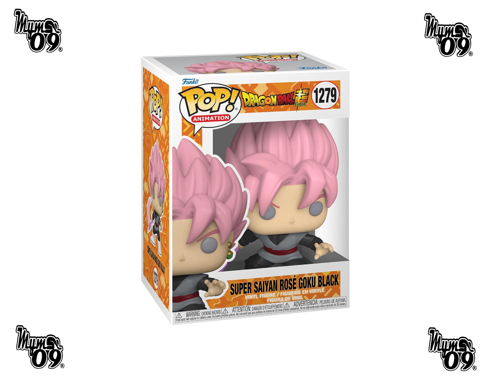 Figurine Funko Pop! Animation Dragon Ball Super Goku Black SSJ Rosé 1279 MANGA
