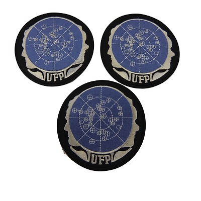 Star Trek Terran Empire Symbol Embroidered Patch Set of 3