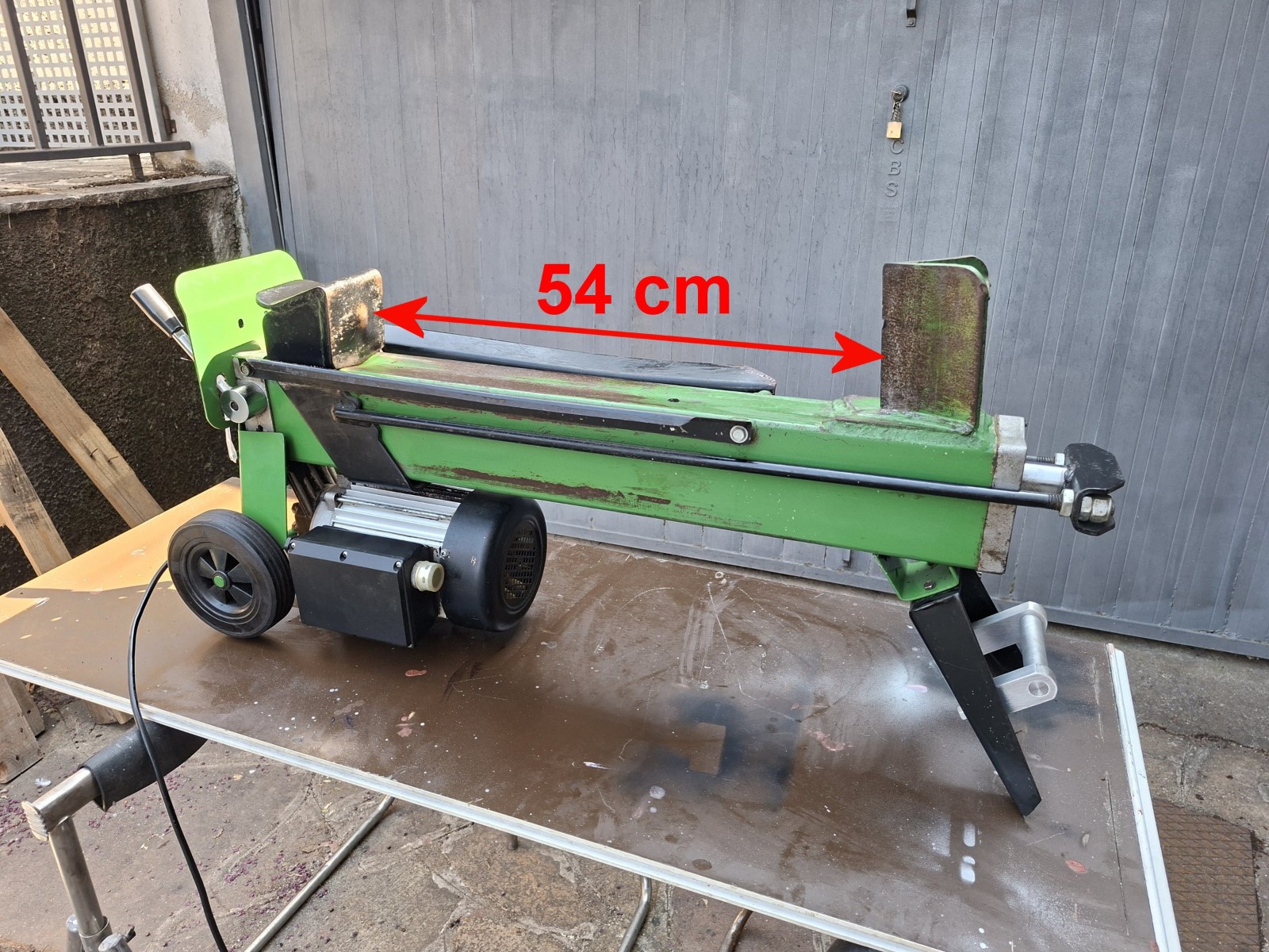 Spaccalegna elettrico 220V - Max lunghezza caricabile 54cm