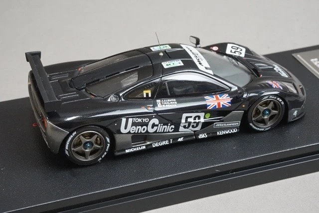 1:43 HPI 8257 McLaren F1 GTR Le Mans Winner 1995#59 Ueno Clinic model car - Image 4 of 4