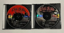 Evil Dead: Hail to the King PS1 (Sony PlayStation 1, 2000) - Discs Only