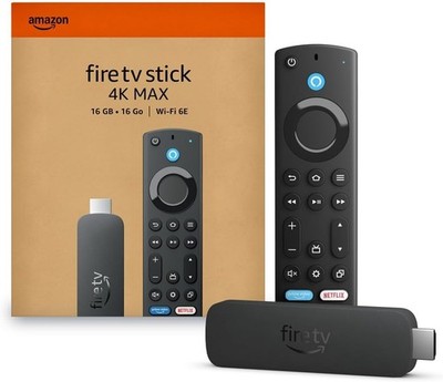 Amazon Fire TV Stick 4K Max streaming device, with AI-powered Fire TV Search,