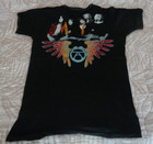 1976 Original Vintage Aerosmith Concert V-Neck  Tee-shirt - MSG 12/17/76 — photo 4