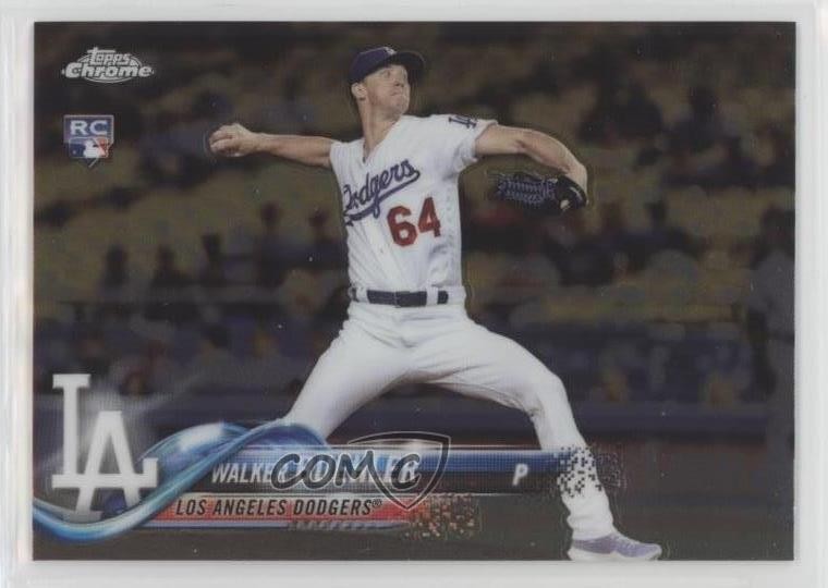 2018 Topps Chrome Walker Buehler #71 0ms5