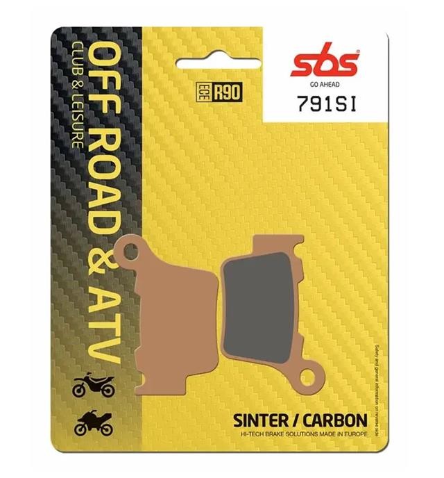 SBS 791SI Rear Sintered Evo Off Road Brake Pads For Husqvarna SM 450 R 2006-2013 - Image 96