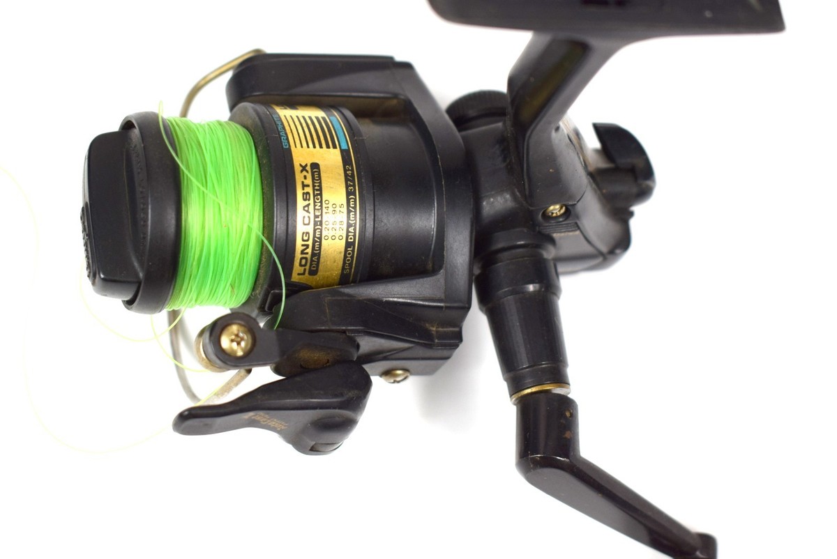Vintage DAIWA AG705XB Long Cast - X Spinning Fishing Reel | eBay