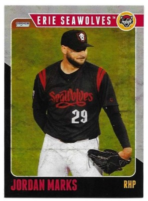 Jordan Marks ROOKIE 2025 Choice Erie Seawolves #28 Tigers