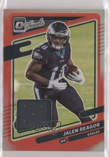 2021 Panini Donruss Optic Donruss Threads Red Prizm Jalen Reagor #TH-8 0ym4