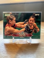 2025 Topps UFC Stadium Club Tabatha Ricci Teal Foil Parallel
