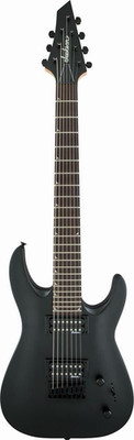 Jackson JS22-7 DKA Dinky Electric Guitar Black Solid Body 7 String Right-Handed