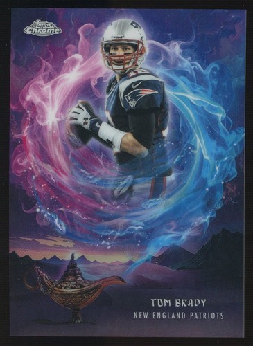 2025 Topps Chrome Tom Brady Base (RAW)