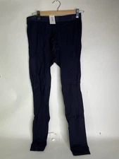 2xist Essential Cotton Long John Pants Under Layer Black Men's Size M