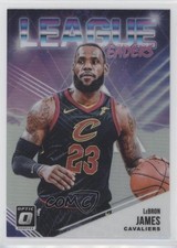 2018-19 Panini Donruss Optic League Leaders Holo Prizm LeBron James #9 00jz