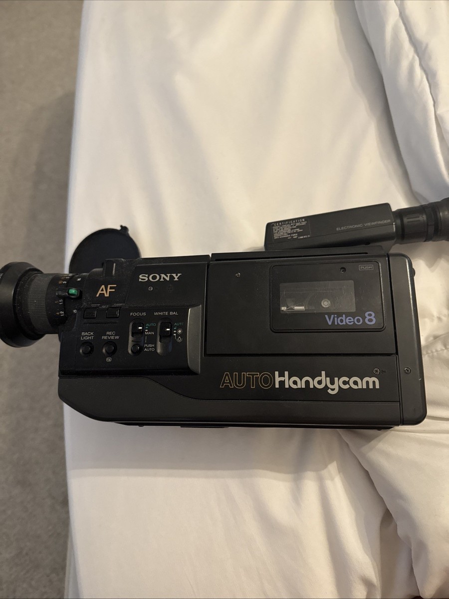 ヴィンテージ ソニー ビデオ8 カムコーダー用 ハードケース LC V814 Sony CCD-v5 Vintage Camcorder Video 8 (Parts Only) | eBay
