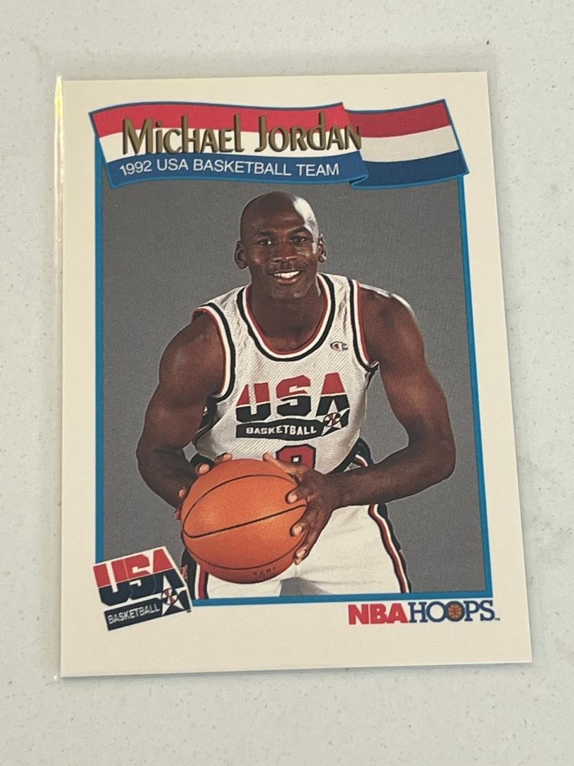 1991-92 Hoops #579 Michael Jordan BASKETBALL USA