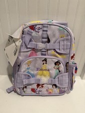 Pottery barn kids backpack small- Monogram With Emma Disney Princess