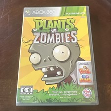 Plants vs. Zombies Microsoft Xbox 360, 2010 Complete CIB - Tested