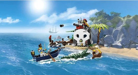 BRAND NEW! LEGO PIRATES 70411 - TREASURE ISLAND