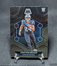 Jonathan Brooks Rookie RC 2024 Mosaic Football Card #345 Carolina Panthers. rookie card picture
