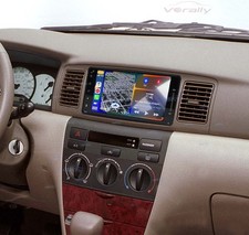 For Toyota Corolla Radio Upgrade 2003 2004-2008 Carplay Android 15 Ready Camera