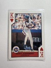 THE U.S. PLAYING CARD CO. 1990 ALL-STARS DARRYL STRAWBERRY K METS BASE SET