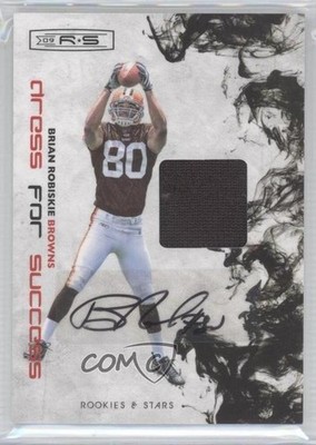 2009 Donruss Rookies & Stars Signatures 30/100 Brian Robiskie #21 Auto RC 0p5