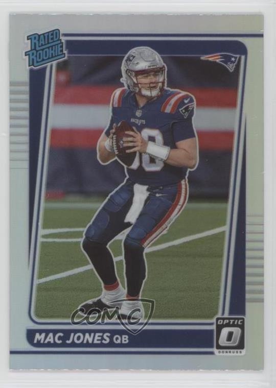 2021 Panini Donruss Rated Optic Holo Preview Mac Jones #P-255 Rookie RC us8