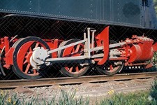8-40-Original Dia Dampflok Fahrwerk Detail Altena 1968