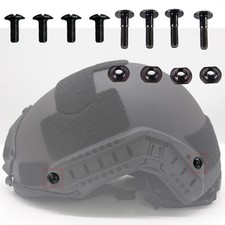 4 Tactical Training Mich Helmet Fast Screw Airsoft Hunting Paintball - 1 set
