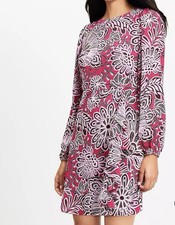 NWT LOFT Floral Ruffle Flare Mini Dress 16 Petite