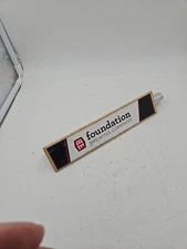 Foundation Brewing Co 3 sided  9" Beer Tap white/red/black