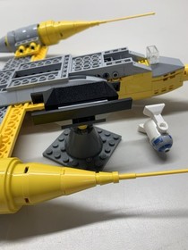 Lego Star Wars Naboo Starfighter 7877 INCOMPLETE