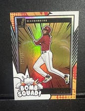 2024 Donruss Baseball JAMES WOOD 'Bomb Squad' Insert #16 HOLO SP #/199- NATIONAL
