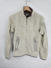 Arcteryx Polartec Full Zip Covert Fleece Jacket Beige  Size Small