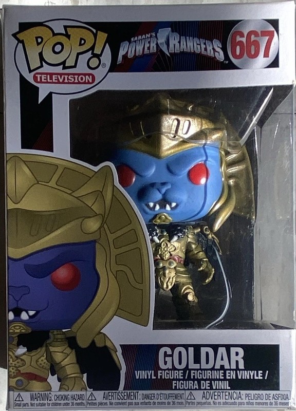 Funko Pop! Television Saban's Power Rangers Goldar Boxed Vinyl Figure #667