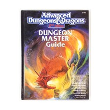AD D 2nd Ed Dungeon Master's Guide 3rd Fair/VG 