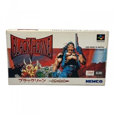 KEMCO Blackthorne Super Nintendo Entertainment System SNES Spiel Cartridge