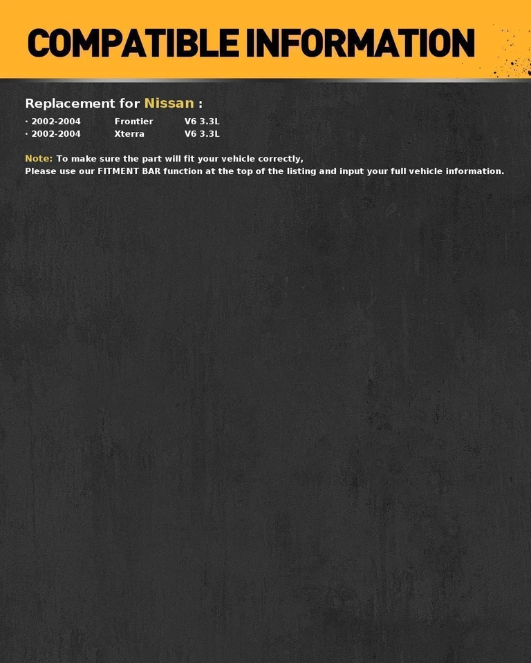 Starter for Nissan Frontier Xterra 2002-2004 V6 3.3L 1.4KW 12V CW 11 Teeth Foto 2 de 4