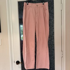 High-Rise Straight-Leg 90s Boyfriend Women’s Jeans in Dusty Pink