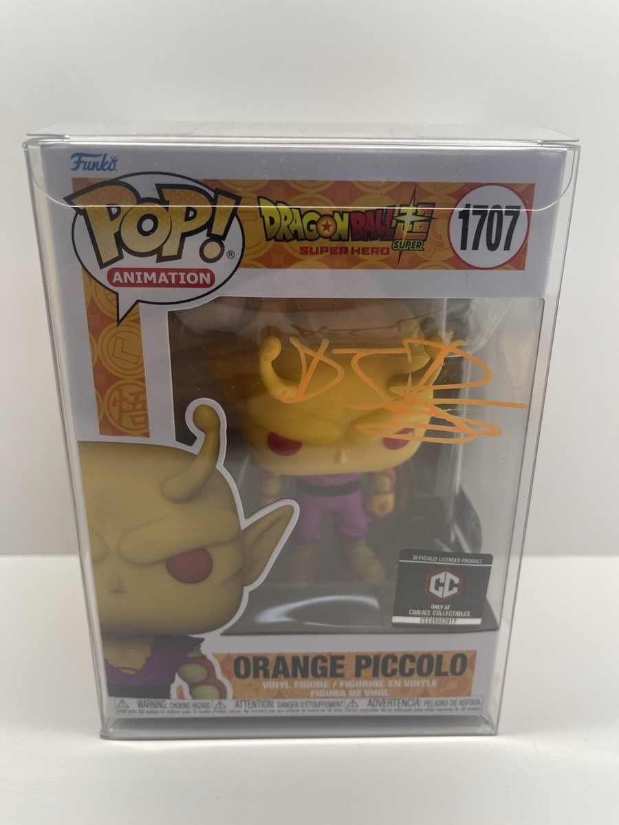 Orange Piccolo 1707 Funko Pop Signed By DJ Rivers SWAU