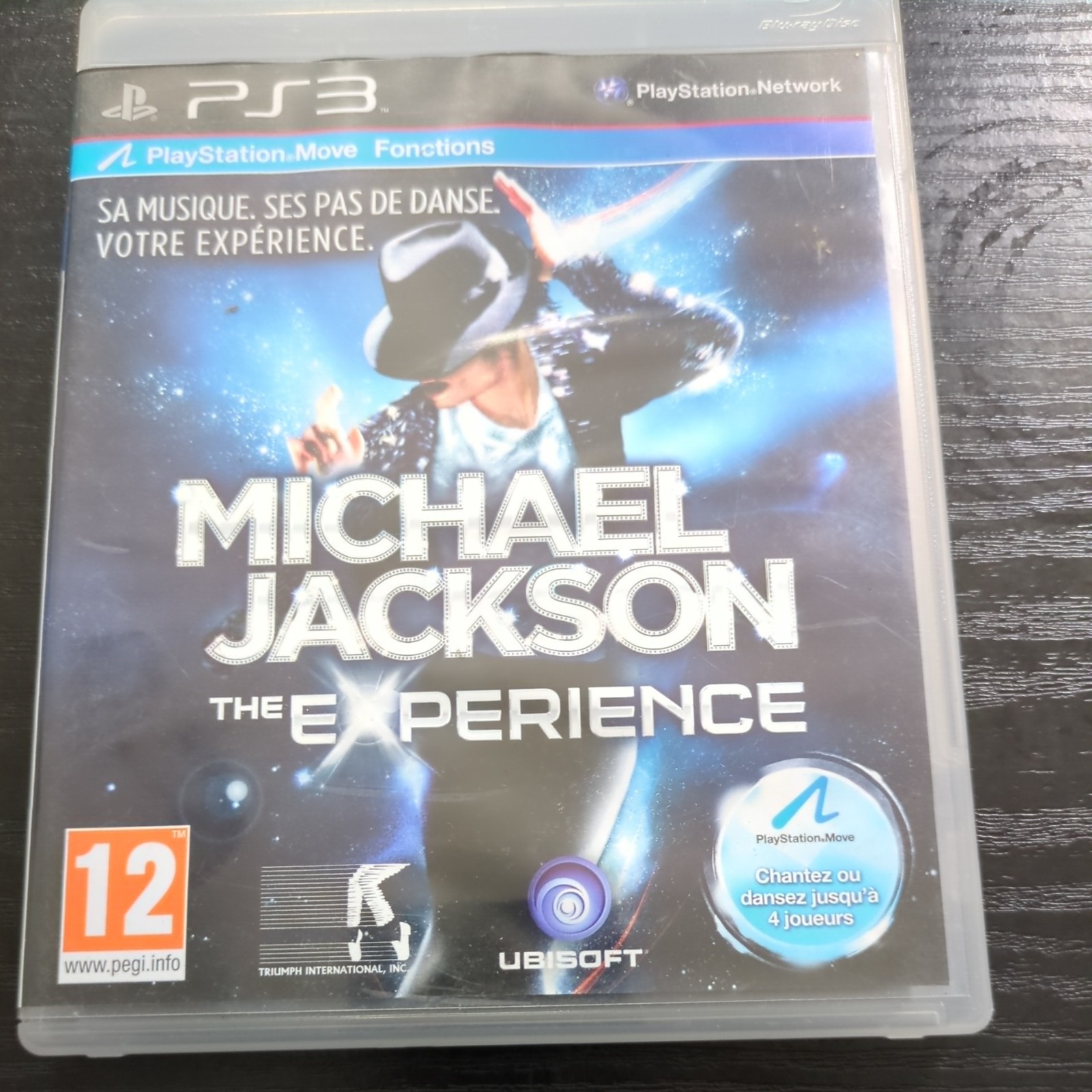 PS3 Michael Jackson: The Experience, French copy.  Nm condition 