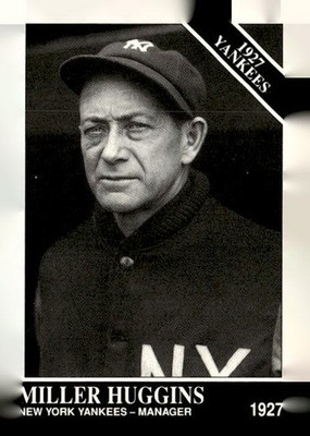 1991 Conlon Collection TSN #101 Miller Huggins No MLB Logo