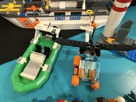 Coast Guard Patrol #60014 LEGO CITY 100% Complete w/ Manual & MiniFigures