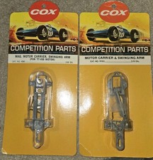 1/24 scale slot cars pre 1970 Cox Frames.