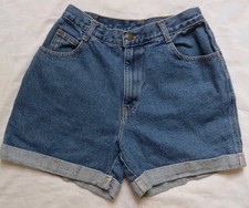 Vintage Gitano Shorts High Rise Mom Denim Cuffed Womens Size 8