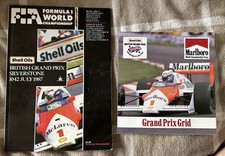 British Grand Prix; Silverstone 10-12 July 1987; Official Programme And Grid