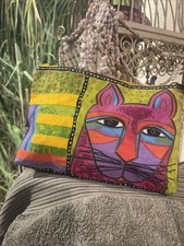 Laurel Burch Wild Cat Cosmetic Bag