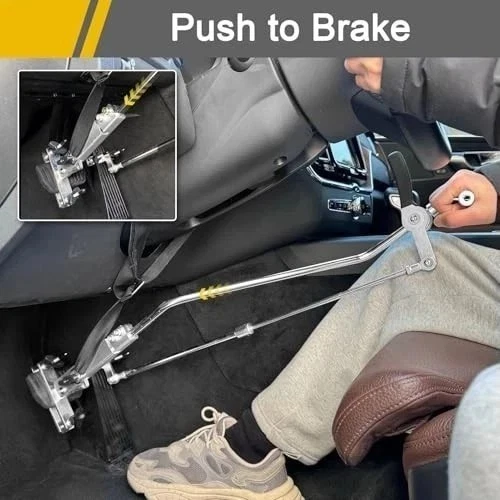 Hand Controls for Disabled Drivers New Model Push and Updated Brake Clamp Pull - Image 4 of 4