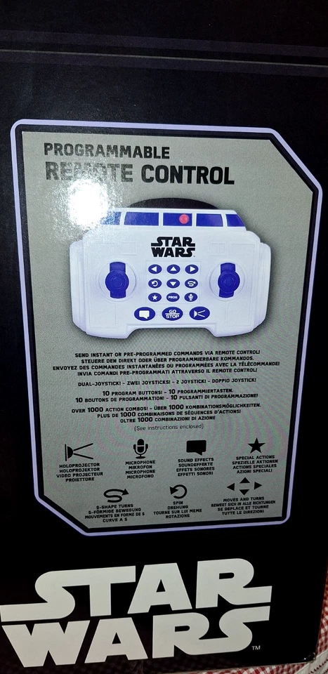 Star Wars R2-D2 R2D2 ca. 45cm Sammlerstück OVP ungeöffnet inc. Ferngesteuert - Bild 4 von 4